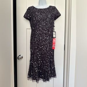Adrianna Papell sequined dress